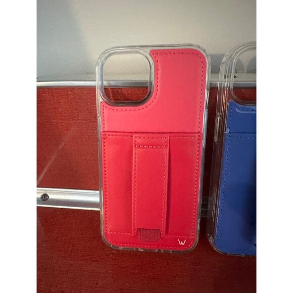 Lot of 5 Wali I Phone 15 New Unused Cases Credit Card Holder Finger Loop - Picture 2 of 16